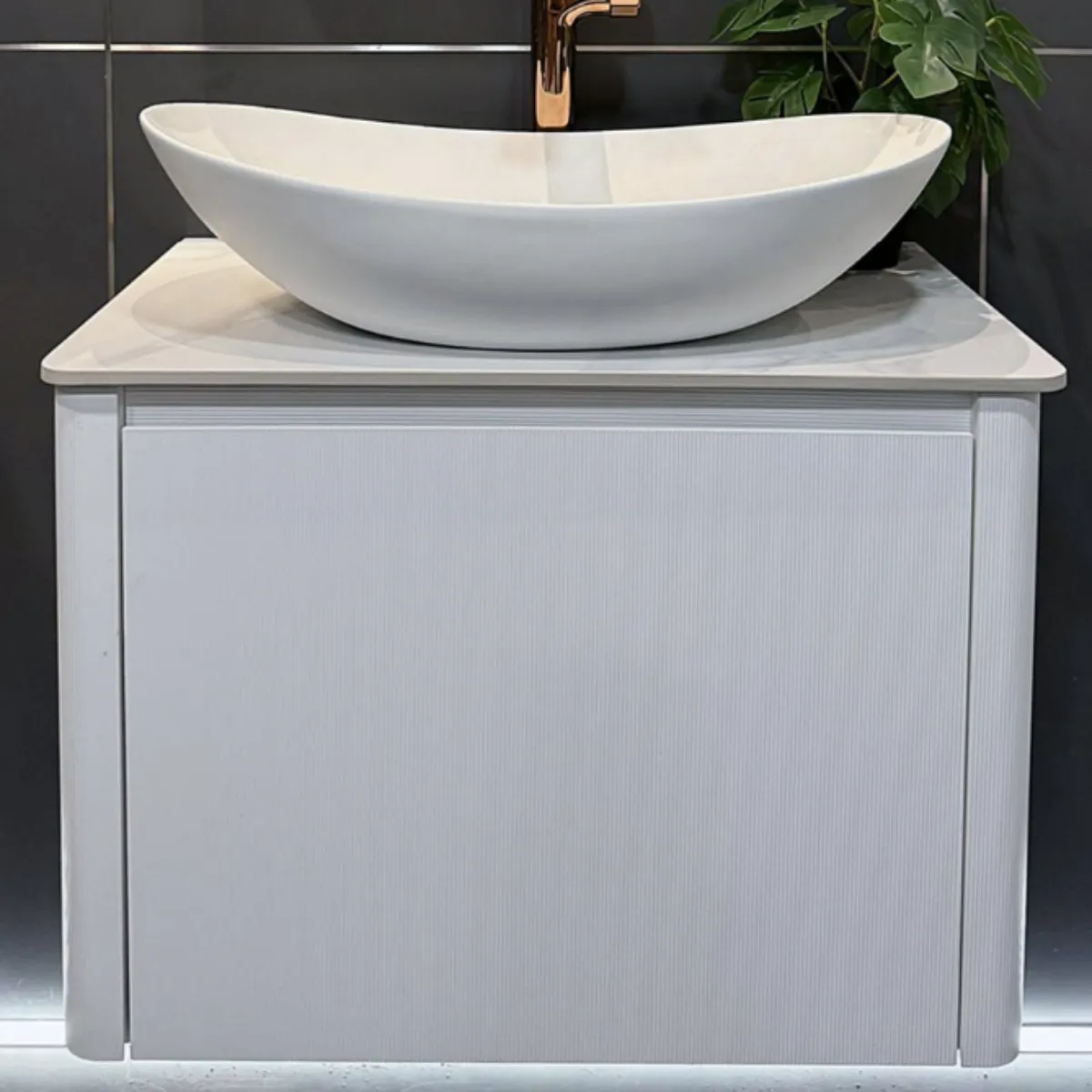 Aalto PVC Cabinet with Countertop 605mm (4 Colours) - view 2